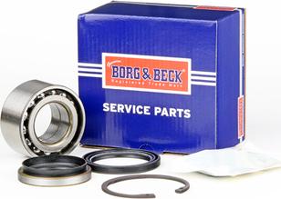 Borg & Beck BWK665 - Комплект підшипника маточини колеса autozip.com.ua