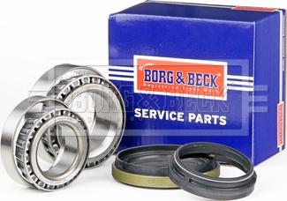 Borg & Beck BWK607 - Комплект підшипника маточини колеса autozip.com.ua