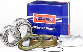 Borg & Beck BWK617 - Комплект підшипника маточини колеса autozip.com.ua