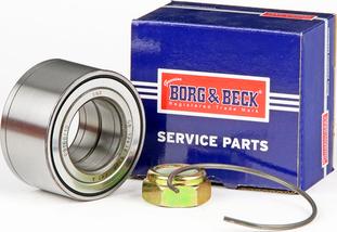 Borg & Beck BWK064 - Комплект підшипника маточини колеса autozip.com.ua