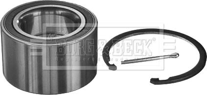 Borg & Beck BWK1425 - Комплект підшипника маточини колеса autozip.com.ua