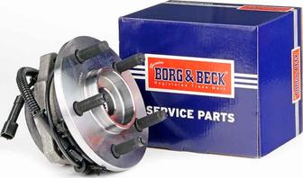 Borg & Beck BWK1428 - Комплект підшипника маточини колеса autozip.com.ua