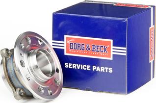 Borg & Beck BWK1554 - Комплект підшипника маточини колеса autozip.com.ua