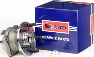 Borg & Beck BWK1551 - Комплект підшипника маточини колеса autozip.com.ua