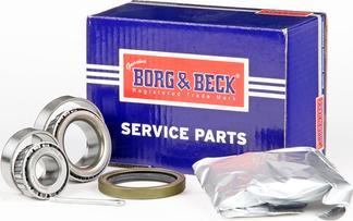 Borg & Beck BWK151 - Комплект підшипника маточини колеса autozip.com.ua
