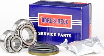 Borg & Beck BWK160 - Комплект підшипника маточини колеса autozip.com.ua