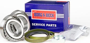 Borg & Beck BWK1065 - Комплект підшипника маточини колеса autozip.com.ua