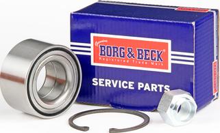 Borg & Beck BWK1066 - Комплект підшипника маточини колеса autozip.com.ua