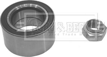 Borg & Beck BWK106 - Комплект підшипника маточини колеса autozip.com.ua