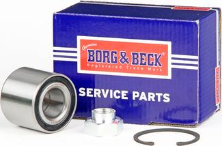 Borg & Beck BWK1089 - Комплект підшипника маточини колеса autozip.com.ua