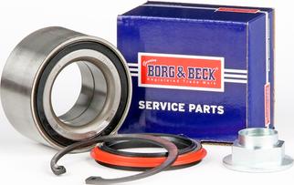 Borg & Beck BWK1032 - Комплект підшипника маточини колеса autozip.com.ua