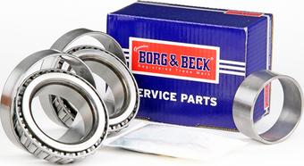 Borg & Beck BWK1078 - Комплект підшипника маточини колеса autozip.com.ua