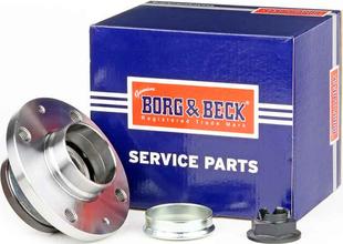 Borg & Beck BWK1141 - Комплект підшипника маточини колеса autozip.com.ua