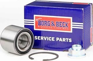 Borg & Beck BWK1143 - Комплект підшипника маточини колеса autozip.com.ua