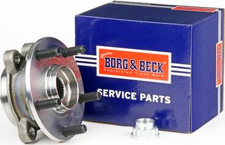 Borg & Beck BWK1108 - Комплект підшипника маточини колеса autozip.com.ua