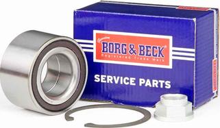 Borg & Beck BWK1185 - Комплект підшипника маточини колеса autozip.com.ua