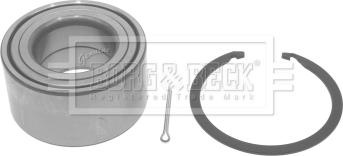 Borg & Beck BWK1181 - Комплект підшипника маточини колеса autozip.com.ua
