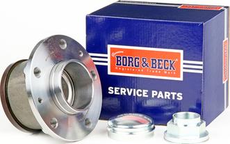 Borg & Beck BWK1131 - Комплект підшипника маточини колеса autozip.com.ua