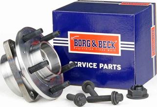Borg & Beck BWK1170 - Комплект підшипника маточини колеса autozip.com.ua