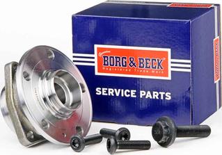 Borg & Beck BWK1356 - Комплект підшипника маточини колеса autozip.com.ua