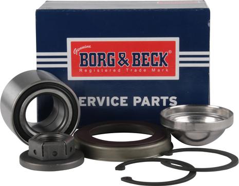 Borg & Beck BWK1362 - Комплект підшипника маточини колеса autozip.com.ua