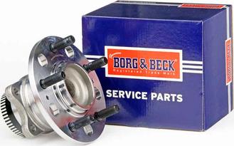 Borg & Beck BWK1317 - Комплект підшипника маточини колеса autozip.com.ua