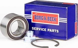 Borg & Beck BWK1290 - Комплект підшипника маточини колеса autozip.com.ua