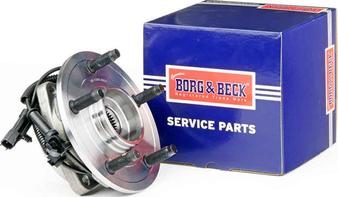 Borg & Beck BWK1293 - Комплект підшипника маточини колеса autozip.com.ua