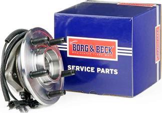 Borg & Beck BWK1292 - Комплект підшипника маточини колеса autozip.com.ua