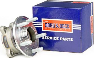 Borg & Beck BWK1240 - Комплект підшипника маточини колеса autozip.com.ua
