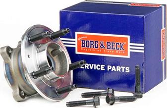 Borg & Beck BWK1241 - Комплект підшипника маточини колеса autozip.com.ua