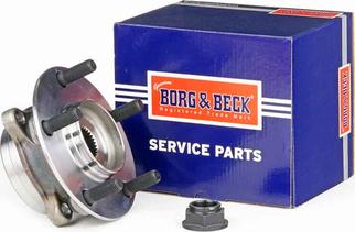 Borg & Beck BWK1247 - Комплект підшипника маточини колеса autozip.com.ua