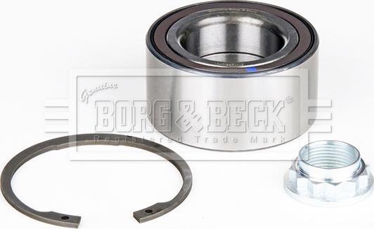 Borg & Beck BWK1254 - Комплект підшипника маточини колеса autozip.com.ua