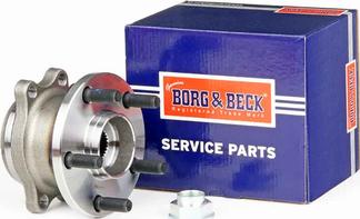 Borg & Beck BWK1258 - Комплект підшипника маточини колеса autozip.com.ua