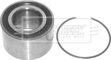 Borg & Beck BWK125 - Комплект підшипника маточини колеса autozip.com.ua