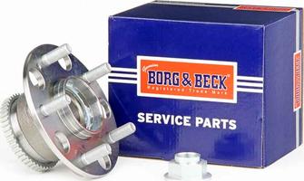 Borg & Beck BWK1208 - Комплект підшипника маточини колеса autozip.com.ua