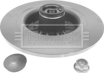 Borg & Beck BWK1218 - Комплект підшипника маточини колеса autozip.com.ua