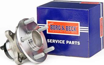 Borg & Beck BWK1212 - Комплект підшипника маточини колеса autozip.com.ua