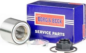Borg & Beck BWK1282 - Комплект підшипника маточини колеса autozip.com.ua