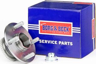 Borg & Beck BWK1276 - Комплект підшипника маточини колеса autozip.com.ua