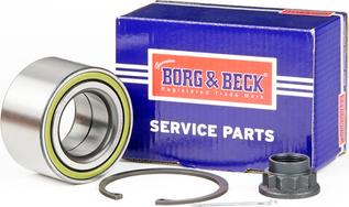Borg & Beck BWK824 - Комплект підшипника маточини колеса autozip.com.ua