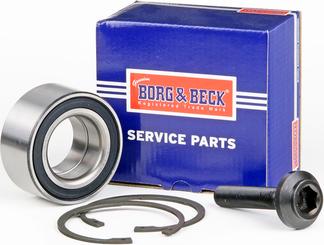 Borg & Beck BWK344 - Комплект підшипника маточини колеса autozip.com.ua