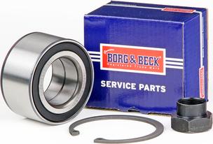 Borg & Beck BWK342 - Комплект підшипника маточини колеса autozip.com.ua