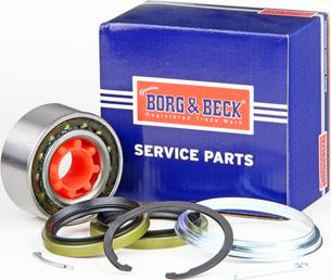 Borg & Beck BWK335 - Комплект підшипника маточини колеса autozip.com.ua