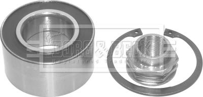 Borg & Beck BWK370 - Комплект підшипника маточини колеса autozip.com.ua