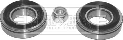 Borg & Beck BWK205 - Комплект підшипника маточини колеса autozip.com.ua