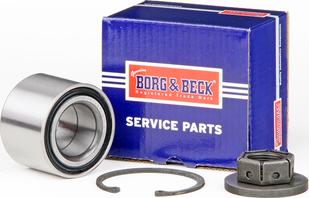 Borg & Beck BWK745 - Комплект підшипника маточини колеса autozip.com.ua