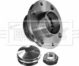 Borg & Beck BWK715 - Комплект підшипника маточини колеса autozip.com.ua