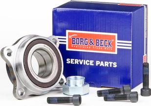 Borg & Beck BWK716 - Комплект підшипника маточини колеса autozip.com.ua