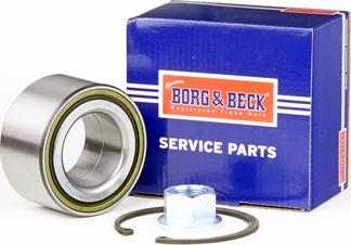 Borg & Beck BWK780 - Комплект підшипника маточини колеса autozip.com.ua